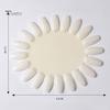 Puntos Nail Art 20 Colors Acrylic False Tip Practice Round Wheel Mould DIY Display Tool