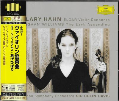CD LONDON SYMPHONY ORCHESTRA, HILARY H - Elgar: Violin Concerto, Etc.  UCCG52034 Deutsche Grammo 2017 Japan Classical Used