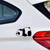 Guckender Panda Autoaufkleber Vinyl ATV Kreativer Aufkleber Niedlich Okklusion Kratzer Kühlschrank Klimaanlage Autozubehör Außen
