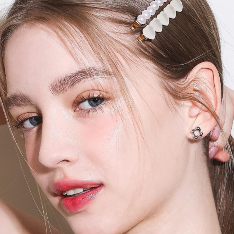 

J.Lauren [aube] Soft Heart Pearl Hair Clip Set AH01 Blue