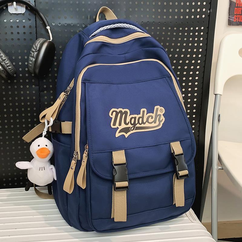 Children's Schoolbags College Students Girls High School Students Large Capacity Backpacks Multi Layer Junior High School Students Backpacks
