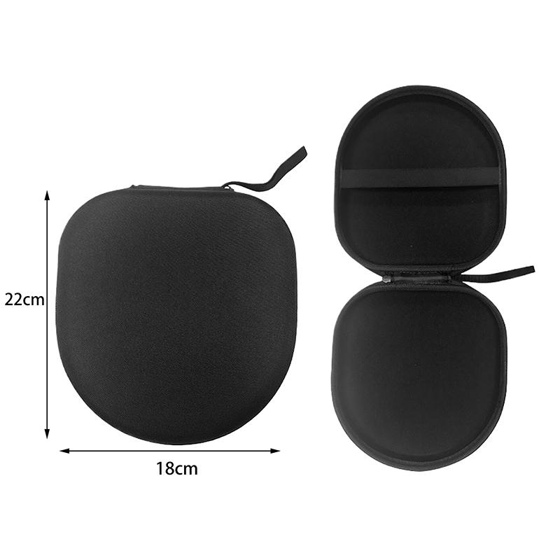 

1 Piece Hard EVA Storage Earphone Carrying Pouch Headphone Case For WH-CH720N WH-1000XM4 MDR-ZX100 Headset Travel Bag Black A