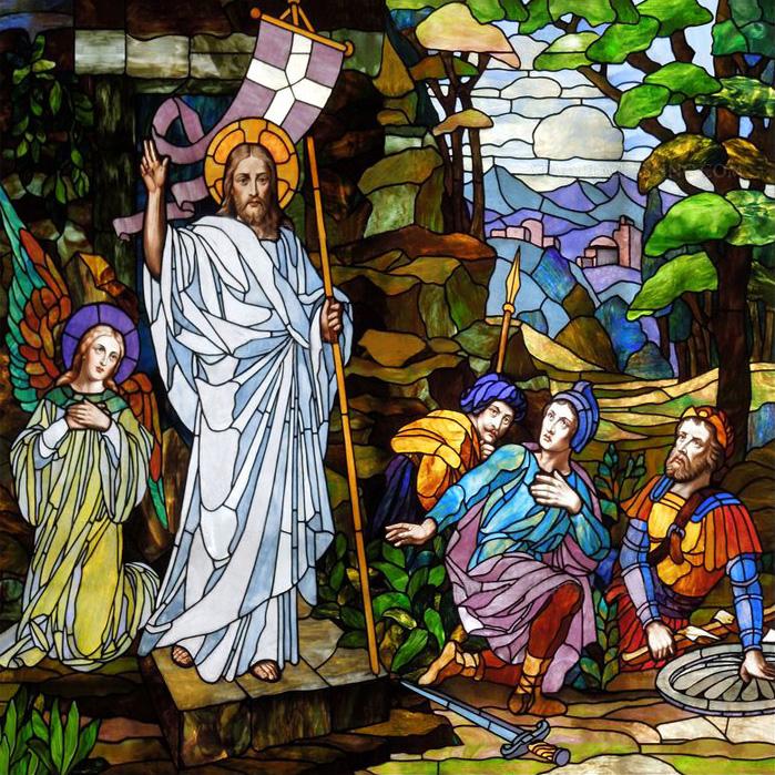 

Custom Frosted Stained Glass Window Film,Static Cling Reusable,Jesus Christ Angels Virgin Mary Picture Decor Window Treatment (as the picture,30X30cm)