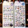 2pcs 3D Cut Kawaii Panda Relief Crystal Sticker Cute Diy Mobile Phone Decoration Sticker Student Hand Account Stationery High Quality Gift