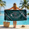 Philadelphia Eagles Fashion Beach Towel Portable Soft Quick Dry Towel For Swimming Camping Holiday Use