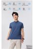 Men's Summer Ice Silk Zipper Sports T-Shirt - Breathable, Solid Color, Stand Collar, Short Sleeve, Casual Business Top