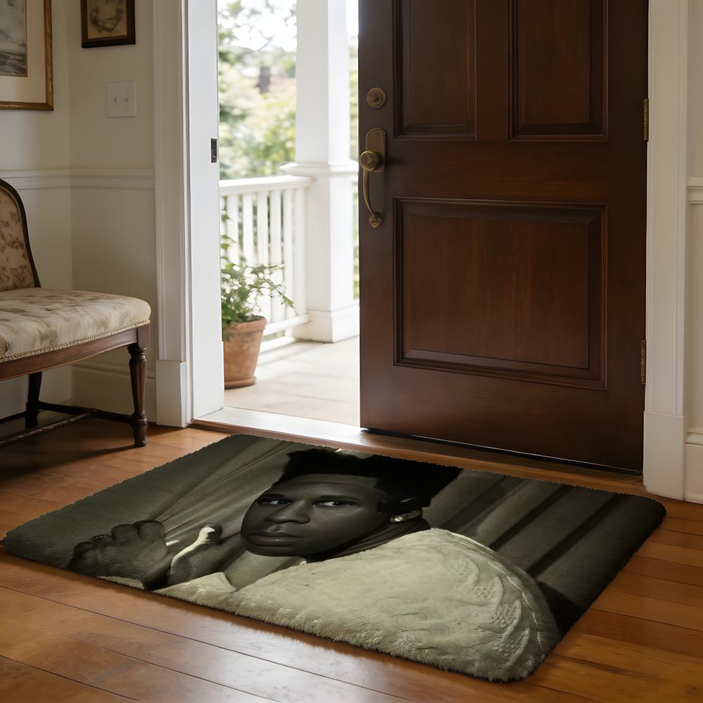 Floor Mat Soft Flannel Rug Non-Slip Absorbent Mat Bathroom Bedroom Home Decor CHROMAKOPIA like Him Hip Pop Artist Rapper Music