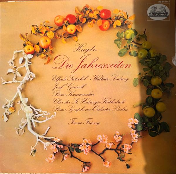 

LP Record HAYDN ELFRIDE TROTSCHEL WALTHER L Die Jahreszeiten 8984042 Heliodor 1968 Germany Classical Used