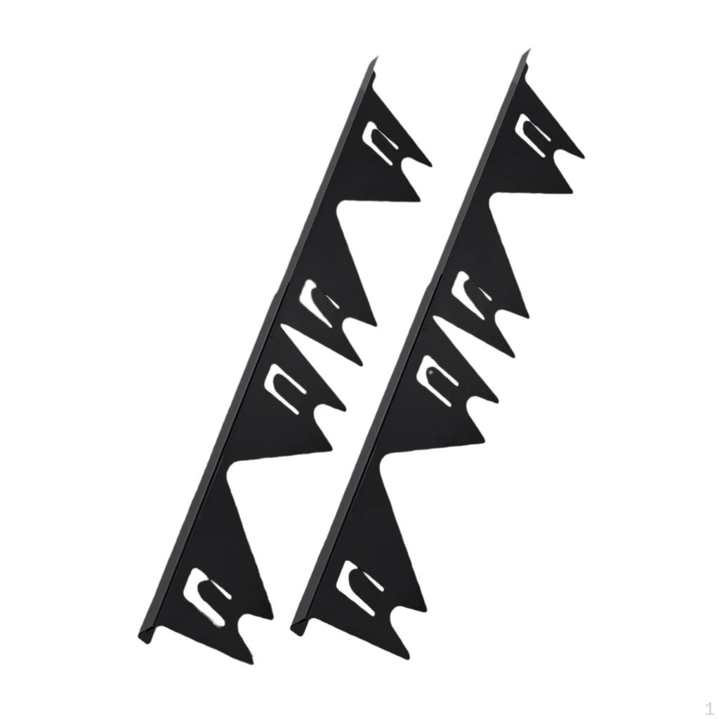 4x Stainless Steel Stove Gap Covers Kitchen Filler Easy To Clean Tool Oven