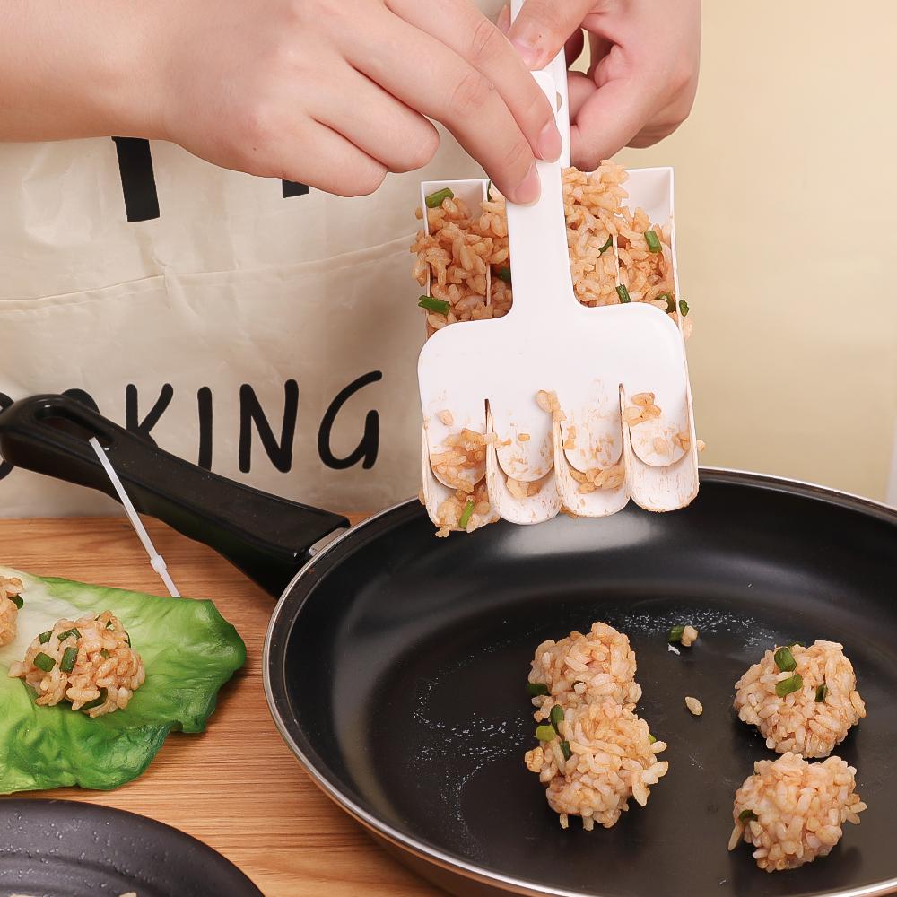 Bucătărie creativă pentru chiftele, non-stick, umplute cu chiftele, mucegai cu tăiere, DIY pentru chiftele, gadgeturi de bucătărie, accesorii de gătit