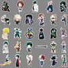 54 Pictures of Hero Academy Cartoon Decorative Waterproof Laptop Suitcase Car Scooter Stickers