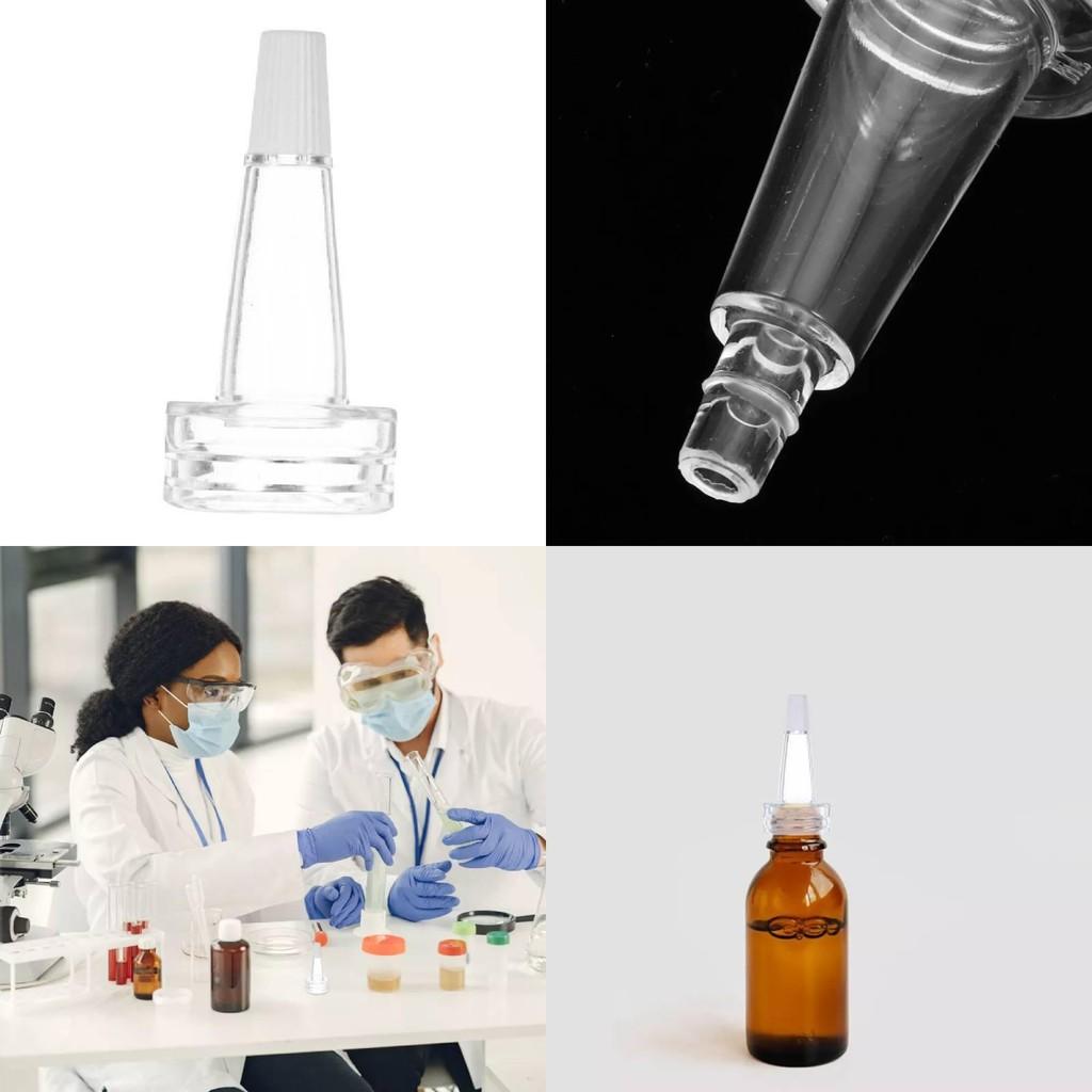 High Clarity 13 Gauge Transparent Nozzle Head Frosted Powder With Pvc And Droppers