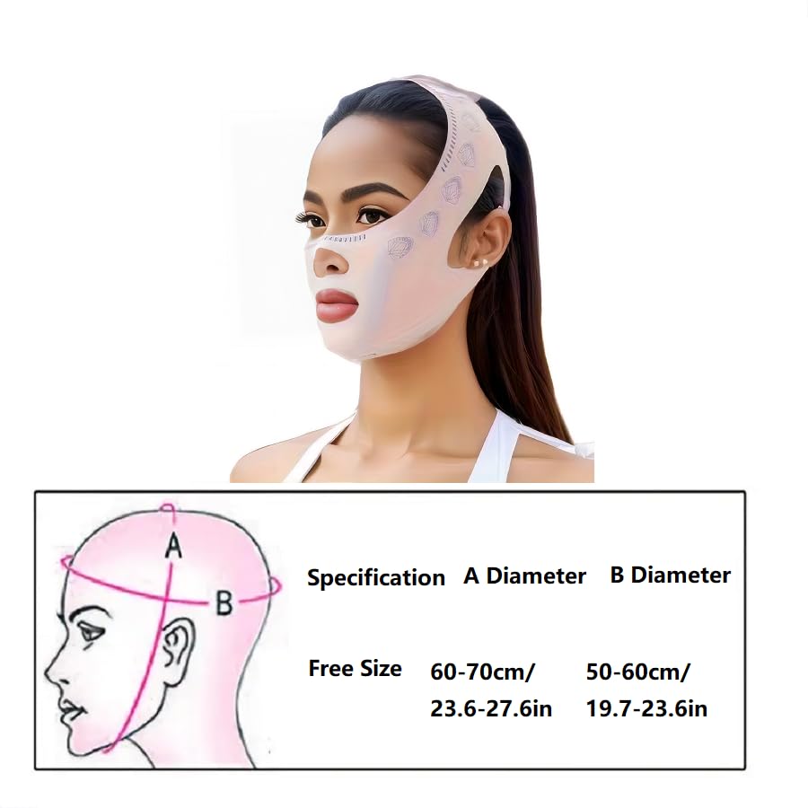 Face Slimming Bandage Breathable V-Line Face Shaper Women Cheek Lift Up Double Chin Reduce Anti Wrinkle Facial Massager Strap Face Skin Care Tools
