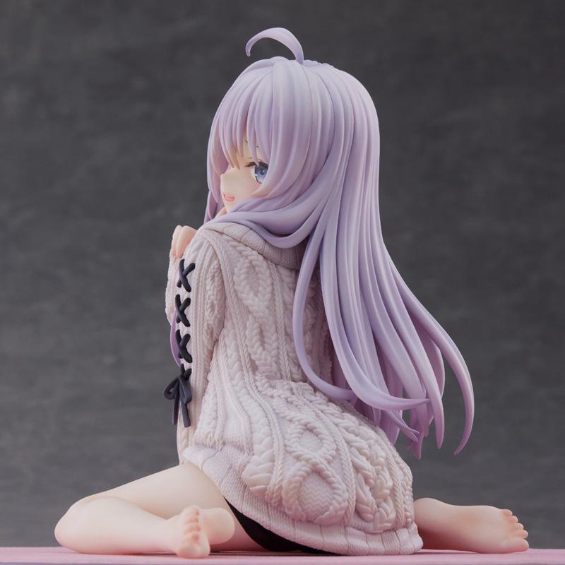 Wandering Witch Elaina Knitted Sweater Dress Anime Figurine