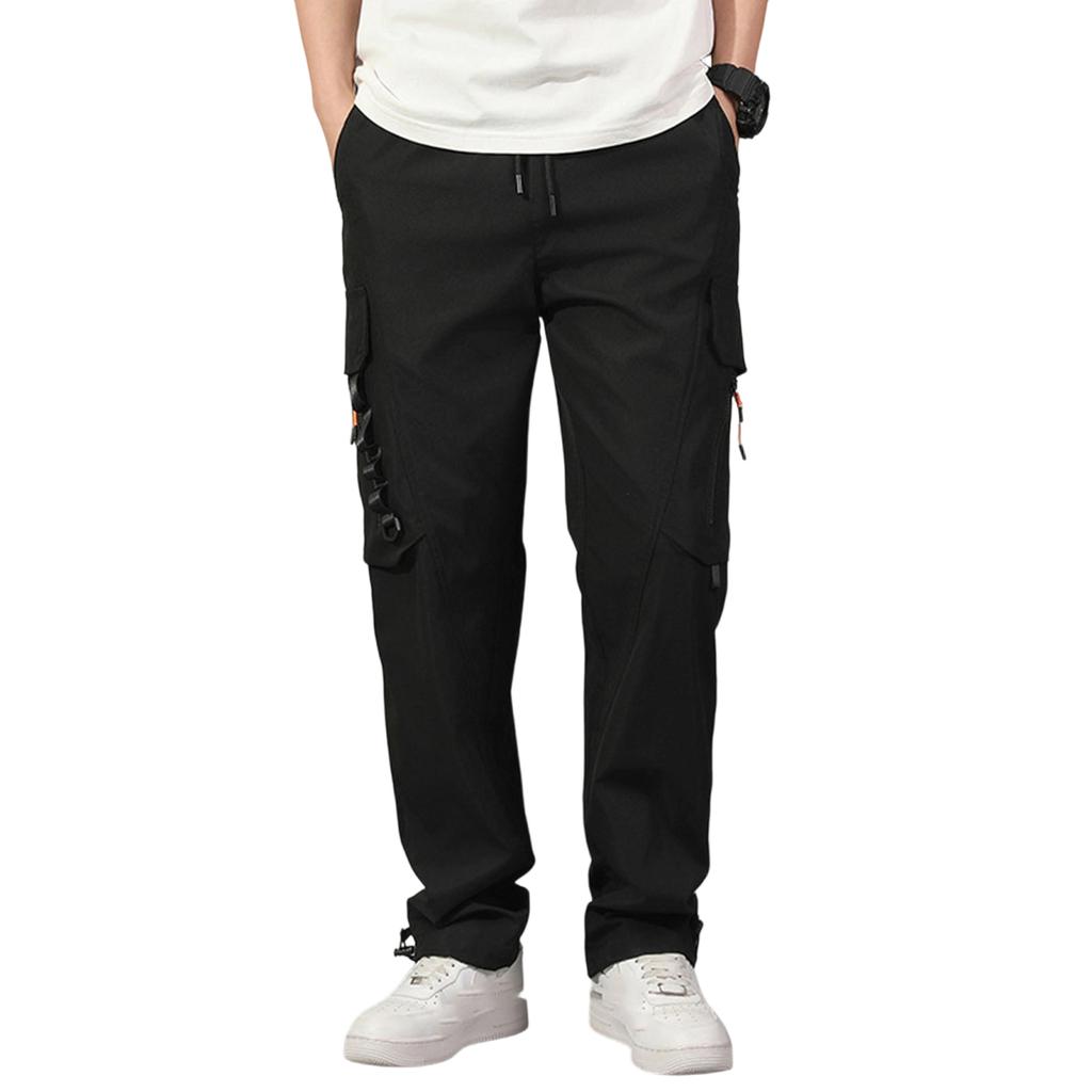 Męskie  Outdoorowe  Sportowe  Luźne  Wszechstronne  Wielokieszeniowe  Spodnie Robocze