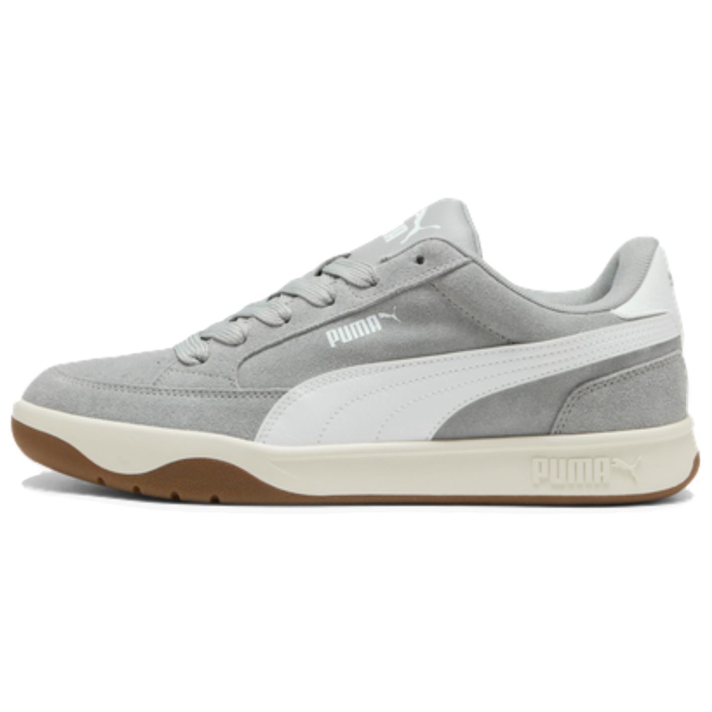 PUMA Park Lifestyle SK8  Grey White  Men s 404483-03 EU 35.5