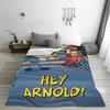 Hey Arnold Adventures Anime Drama Blanket Multi-size Soft Fuzzy Plush  Throw Blankets for Sofa Couch and Bed