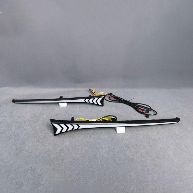 LED Front Grille Light For Toyota Camry XLE LE Hybrid 2018- Daytime Running Light Turn Signal Light Sequential