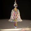 1Pc Crystal Wind Chimes Hanging Suncatcher Wind Music Bell Glass Prism Rainbow Maker