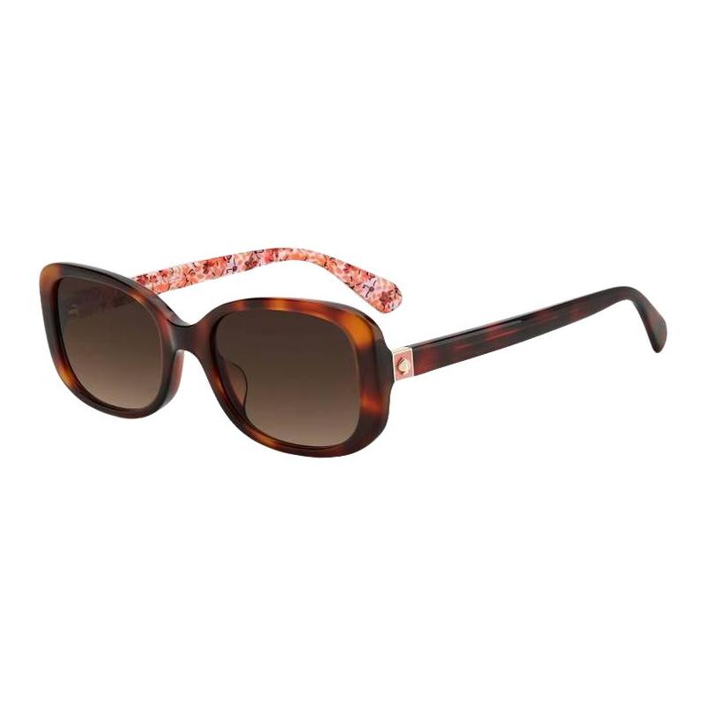 Kate Spade Original design acetate square sunglasses women s brown DIONNA-S-086F2HA