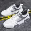 Cross-border Men's Shoes Summer Thin Breathable Mesh Hollow Mesh Casual Net Shoes Sports Lightweight Large Size Small White Board Shoes