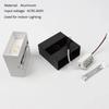 6W LED Creative Wall Light Indoor Aluminum Black/White Long-Life Energy-Saving LED Wall Lamp Suitable for Bedroom Living Room