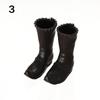 DIY Foot Length 2~3.5cm 1/3 1/4 PVC Boots Plastic Sneakers Fashion Doll Shoes Casual Shoes