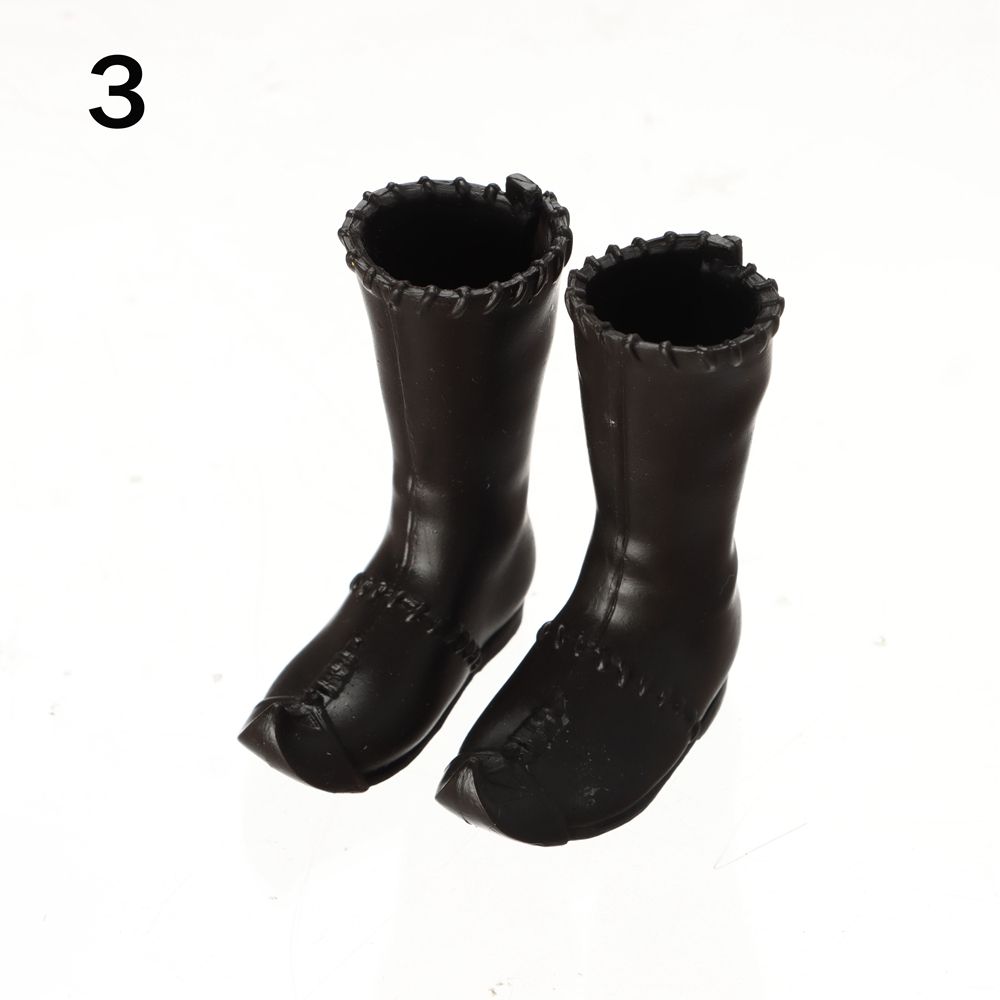 DIY Foot Length 2~3.5cm 1/3 1/4 PVC Boots Plastic Sneakers Fashion Doll Shoes Casual Shoes