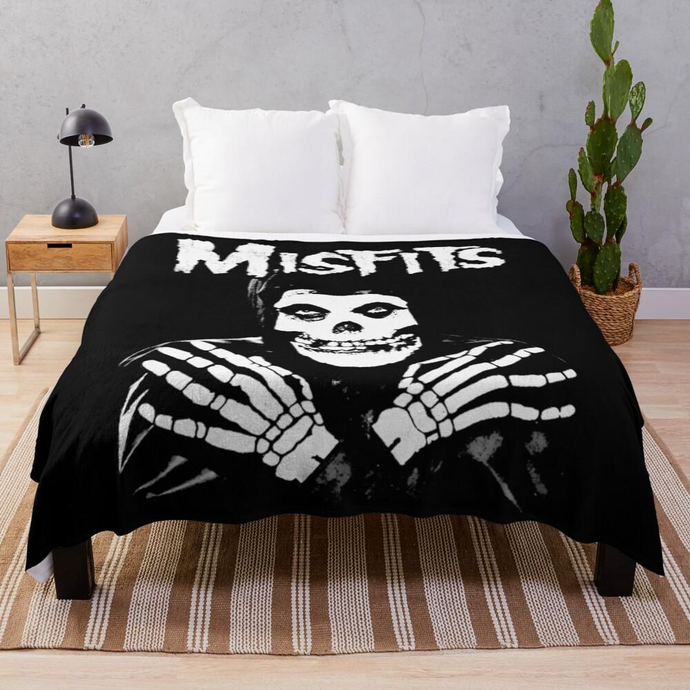 Misfits Band Throw Blanket