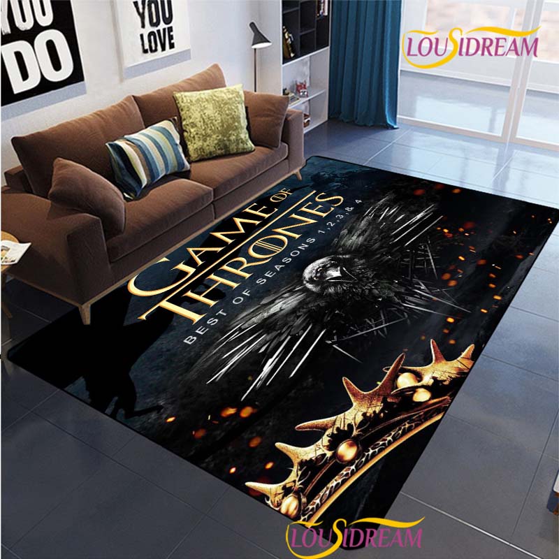 Dragon Of Game Carpet for Living Room Bedroom Rug Kitchen KidsDoor Unslip Floor Mat Birthday Gift Photography Props Alfombra Rug