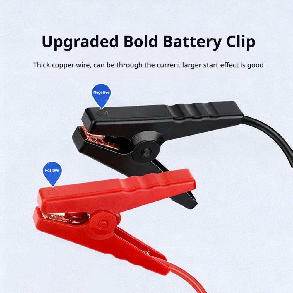For Makit A/MWQ /Dewal T/BS18V 20V Lithium-Ion Battery Car Jump Starters Adapter With LED Power Indicator Light