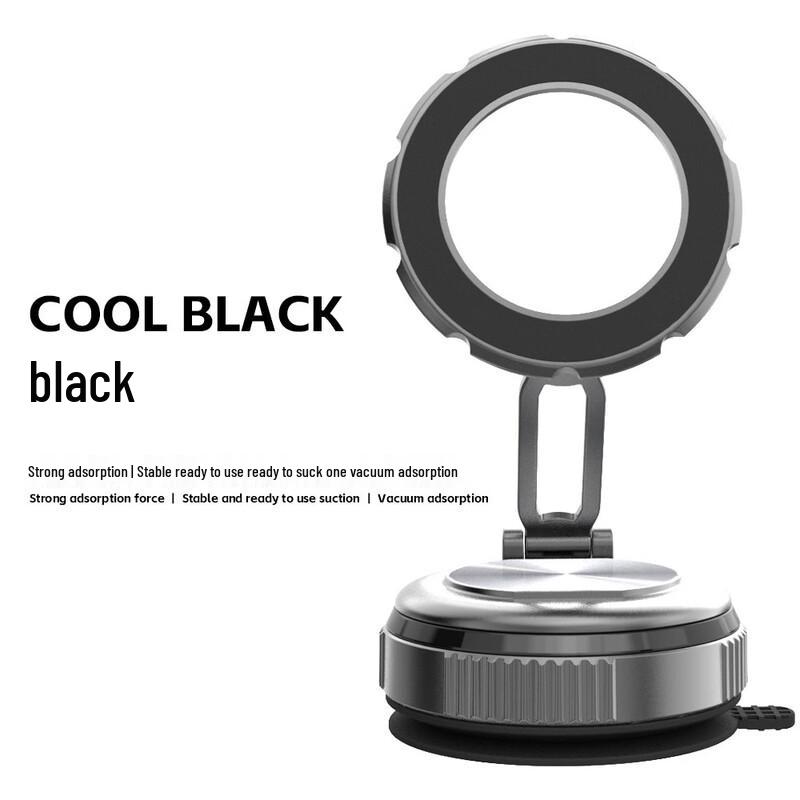OIMG Foldable 360-Degree Rotating Vacuum Suction Phone Holder