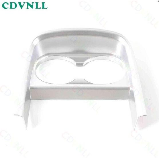 Central Console Gear Water Cup Cover For Honda HR-V HRV -2024 Matte Silver