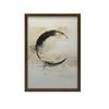 Symphony of the Circle Symphony of the Circle, 30X40 Cm, Gold Aluminum Frame, 230 Gsm Matte Paper