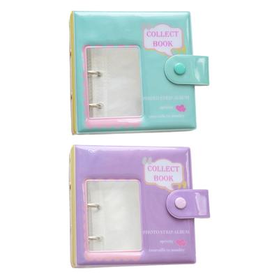 3 Zoll Mini-Fotoalbum mit 3 Ringordner, hohler Fotokartenhalter, Buch, 40 Taschen, tolles Geschenk für Freunde, Geburtstagsparty