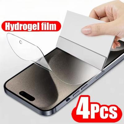 Krycia hydrogélová fólia pre iPhone 14 11 12 13 Pro Max 7 8 14 Plus Ochranná fólia na displej iPhone 13 12 Mini 15 X XR XS MAX