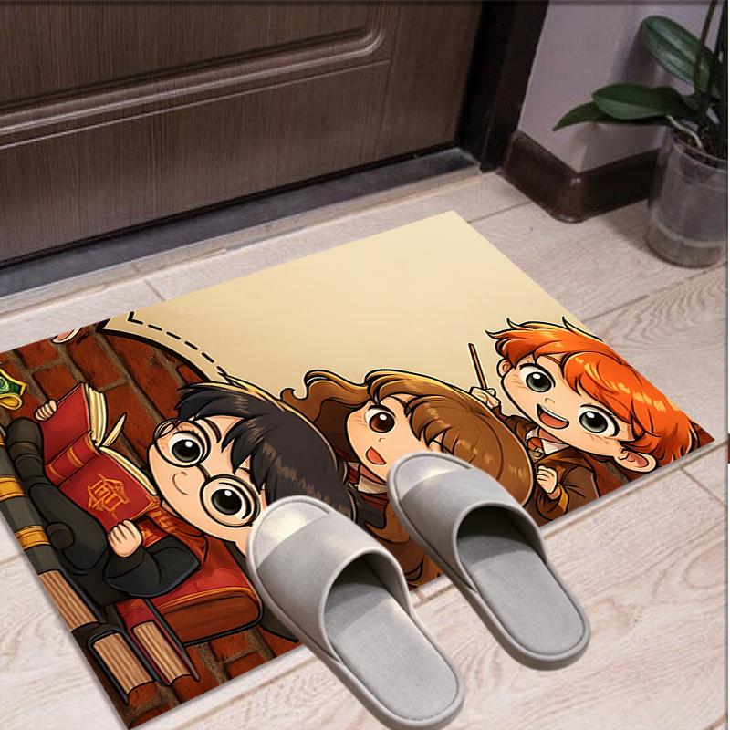 Harry Potter Pattern Rug, Indoor/Outdoor Mat, for Picnic, Gameroom, Bedroom, Office, Living Room, Home Decor Carpet, Birthday Gift