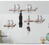 Handcrafted European-Style Small Bird Wall Hook for Keys & Coats