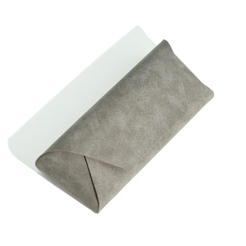 Retro-Leder-Brillenetui - Handgefertigter Halter für Lese- und Sonnenbrillen, High-End Baozi-Design