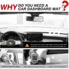 Cartist Suede Dashboard Pad for Mercedes-Benz GLC 2016- | Anti-Slip Anti-Glare Sun Shield Dashboard Cover