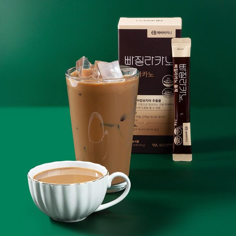 Ever Bikini Fallacano Dolce Latte Flavor Garcinia Diet Coffee 14p, 105g, 1 Unit