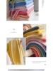 Sciarpa da donna spessa e soffice in stile coreano: Colore Solido, Imitazione Cashmere, Scialle Caldo da Collo Versatile per Autunno/Inverno 2023.