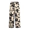 Women's Casual Fashion Printed Straight Leg Pants Pants With Pockets