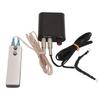 Tattoo Power Supply Pedal Clip Cord Set Voltage Adjustable Powerful Portable Tattoo Supplies Kit 90‑265V EU Plug