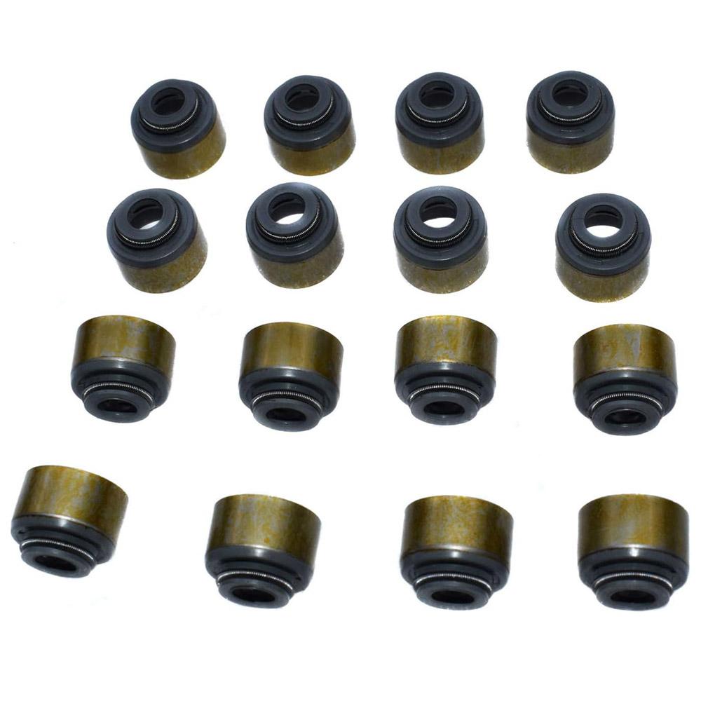 New 16x Car Engine Valve Stem Oil Seals Repair 2222423500 For Hyundai Accent Scoupe