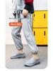 Men's Winter Plush Cotton Slippers: Thick, Waterproof, Non-Slip, Heel-Covered, Soft-Soled, Large Size, Warm.