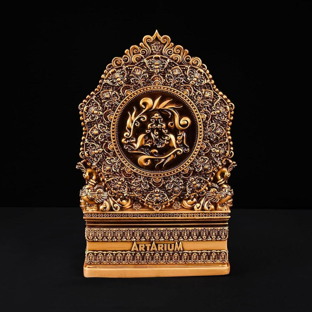 Lord Vishwakarma Idol Brahma Ji Murti Bhagwan Vishwakarma Murti for Car Dashboard and Home Decor (Vishwakarma Ji 4 Inch)