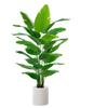 Large Artificial Traveler's Palm and Bird of Paradise Potted Tree for Indoor Decoration