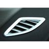 Cover Trim For BMW 5 Series G30 Dashboard Side Outlet Vent Matte Silver 2018-22