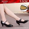 Silver Low Heel Women's Dance Shoes for Latin, Square, and Modern Dance Performances